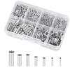 Wire End Ferrules Assortment, 700 Pieces Wire End Ferrules Uninsulated,