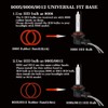 DZG HIR2 HB3 HB4 9012 9005 9006 HID Xenon Bulbs