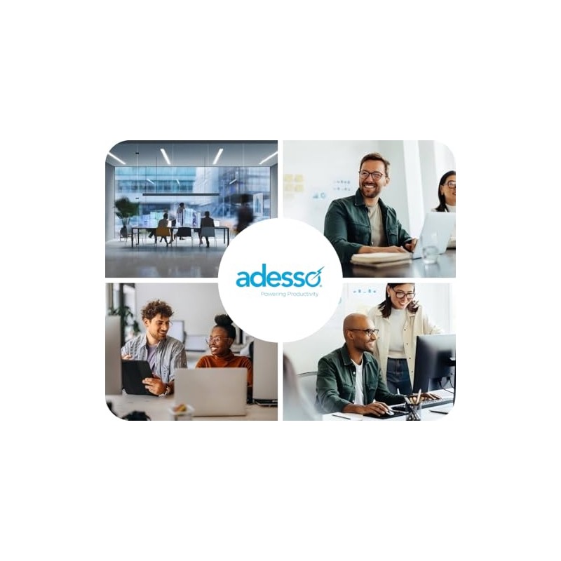 Adesso Ergonomic iMouse S50 - Wireless Optical Mouse