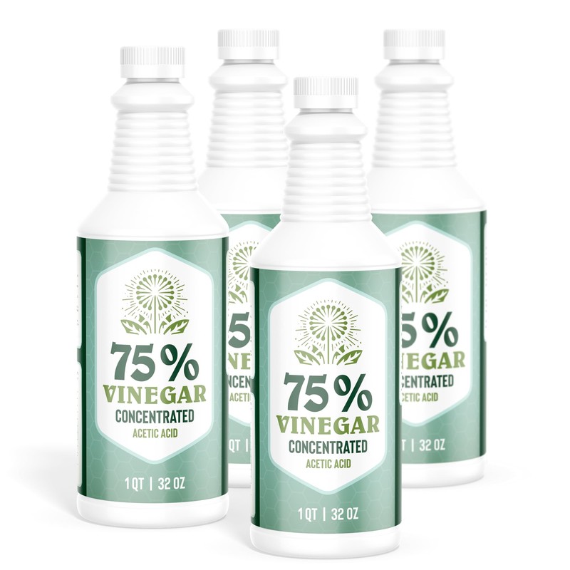 75% Vinegar - High Concentrated Acetic Acid (32 oz)