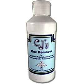 Cj'S Flux Remover - 8 Oz by BiNARi Glass Studio