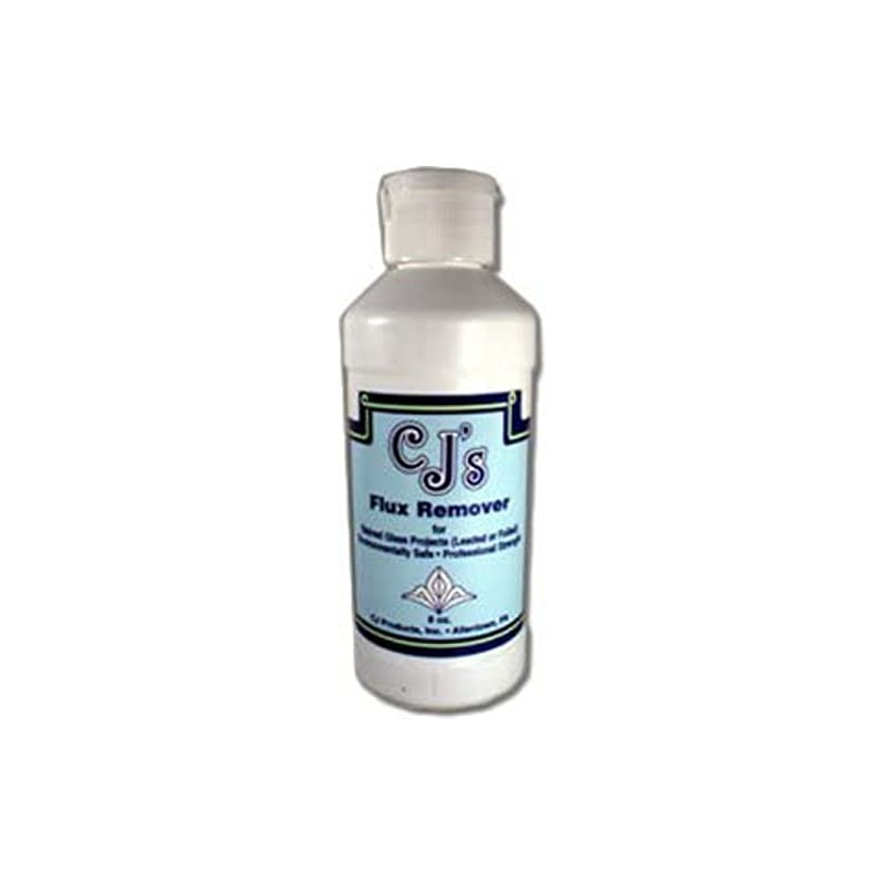 Cj'S Flux Remover - 8 Oz by BiNARi Glass Studio