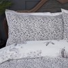 Sleepdown Jungle Toile Black White Leopard Print Geo Reversible Soft