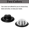 SEIWEI 2 Pcs Kitchen Sink Stopper, Stainless Steel Universal Sink