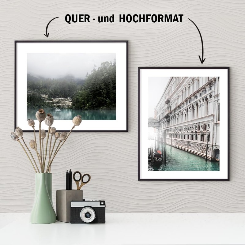 HaakDesign Alena Slim Aluminium Picture Frame 25 x 25 cm