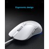 PoseiTun Wired Mouse with Ergonomic Design Silent USB Computer Mice