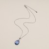 GAVU - Collar de plata de ley 925 con forma