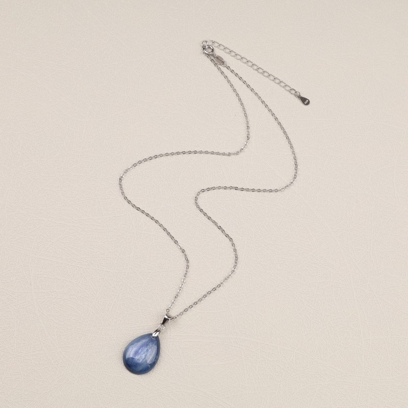 GAVU - Collar de plata de ley 925 con forma