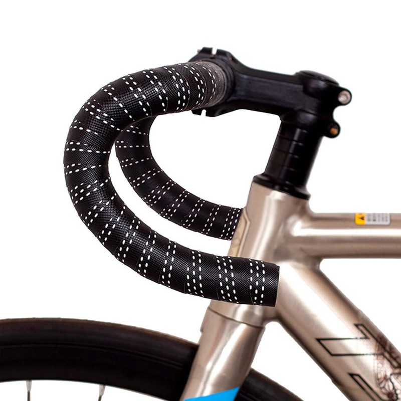 PLATTBK Bike Handlebar Tape 2 Rolls Breathable Non-Slip Road Bicycle