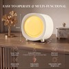 Sleep Sound Machine with 670nm Red Light, Warm Light, 20