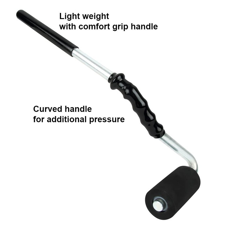 O'SKOOL 406 mm High-Pressure Rubber J Roller Curved Handle for