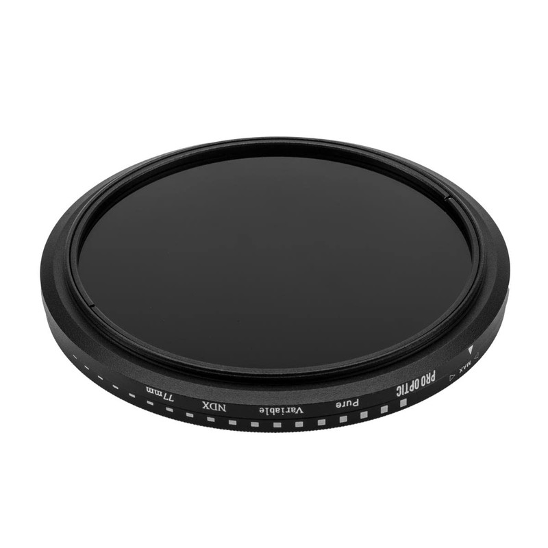 ProOptic 77mm Variable Neutral Density Filter, 2 to 8 Stops