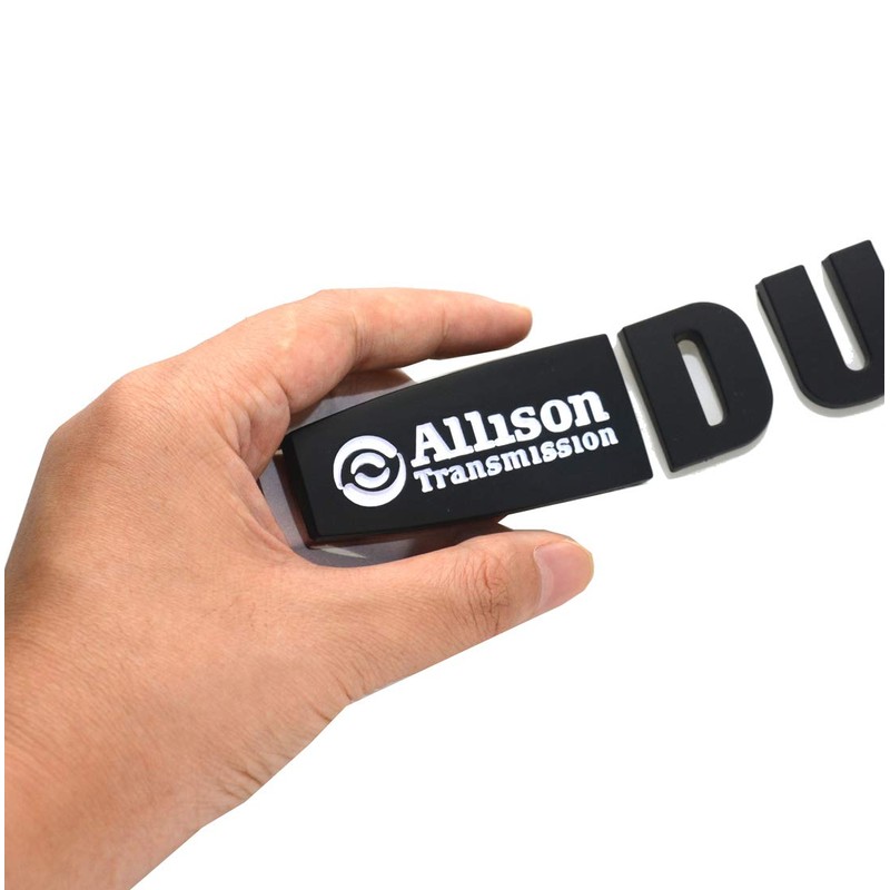 Aimoll 2pcs Allison Duramax Badges Emblems Replacement for Silverado 2500