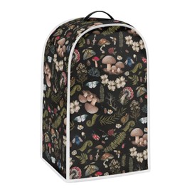 Psesaysky Mushrooms Blender Cover Kitchen Mixer Cover Dust Cover Waterproof Small Appliance Covers for Kitchen Counter Durable Coffee Maker Appliance Cover