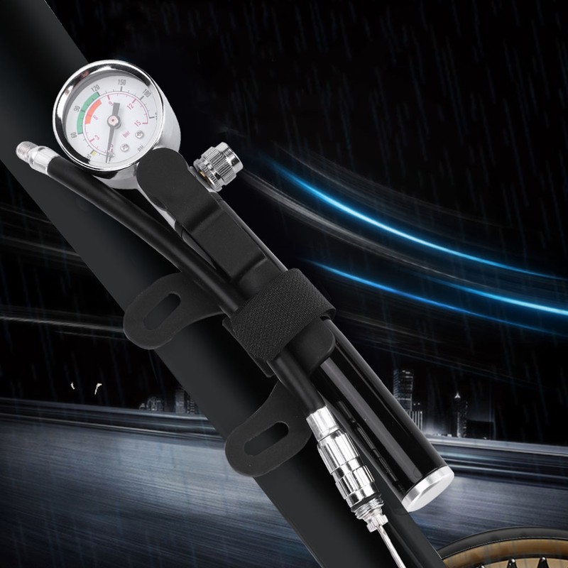 MIni Lightweight Bicycle Pump 88PSI Foldable Bike Ball Portable Pump