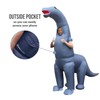 Morph Inflatable Diplodocus Costume Blow Up, Inflatable Dinosaur Costume Adult,