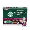 Starbucks K-Cup Coffee Pods, Dark Roast Hot or Iced Coffee,
