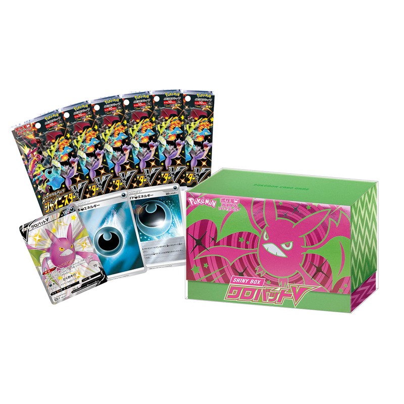 Pokemon Card Game Sword & Shield Shiny Box Crobat V