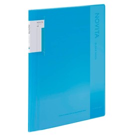 Kokuyo File Clearbook Novita Fixed A4 40 Sheets Light Blue La - NV40LB