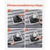 VEVOR 2 Pcs Roof Pipe Flashing Boots, Fit Pipe OD