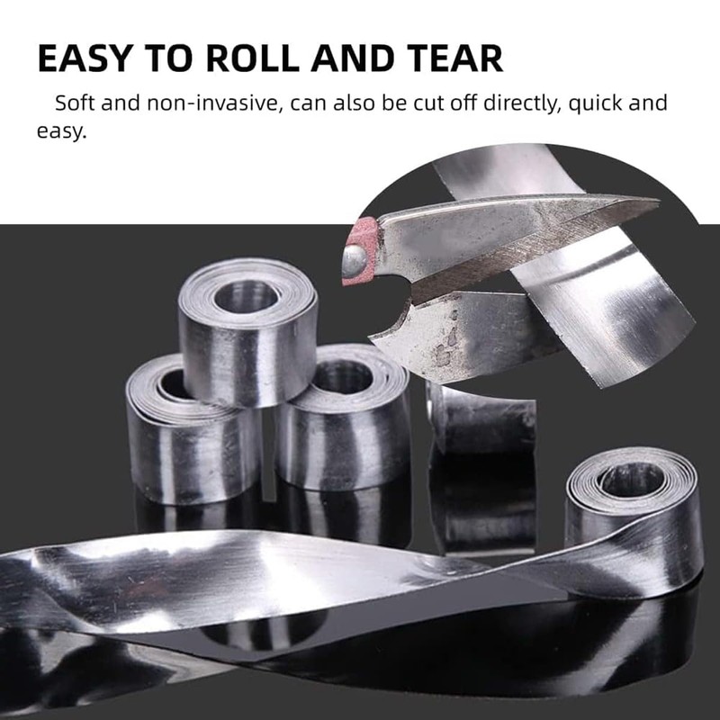 AIMALL 20PCS Lead Rolls for Competitive Fishing, 1mm Thick Lead