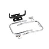 Complete Chrome Luggage Rack with Support Long Support Bar for