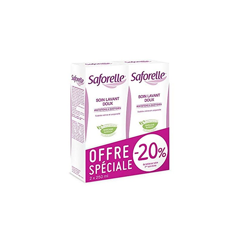 Saforelle Gentle Cleansing Care 2X250ml