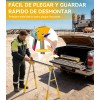 Burros Mesa De Trabajo Plegable 2pzs 1200kg Multiusos Carga Caballete