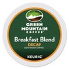 Green Mountain Coffee Decaf Breakfast Blend (Light Roast Coffee), K-Cup