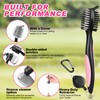 Wynaura 17 Pcs Golf Accessories Kit, Includes Cleaner Brush, Towel,