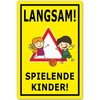 Pack of 2 - Achtung Kinder Sign (20 x 30