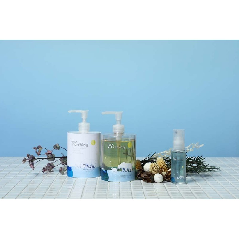 Wishing ORGANIC HAND & BODY SOAP SNOW LEAF