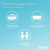 Intex Swim Center Inflatable Above Ground Outdoor Round Family Swimming