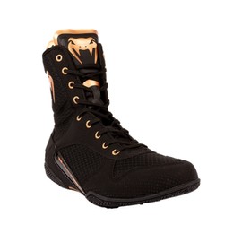 Venum Elite Boxing Shoes - Black/Bronze