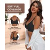 HORISUN Seamless Bra Full Coverage Wireless Bra for Women with