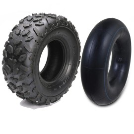 Unbranded 4pcs 145/70-6 Tire & 4 Tube for ATV Quad E-Bike GoKart Golf Cart Buggy 4 Wheeler
