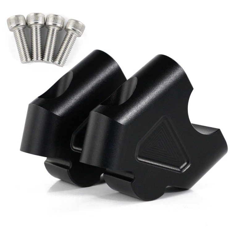 xitomer Motorcycle Offset Handlebar Riser Relocator Set Fit For Svartpilen