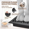 SANYCASA 4x8 Inches Air Floor Vents Register Ease Adjust Air