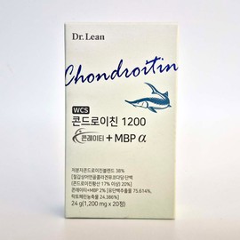 Dr.Lin Chondroitin 1200 Conrity MBP MBP Alpha 20 tablets, 6 units / 닥터린 콘드로이친 1200 콘레이티 엠비피 MBP 알파 20정 6개