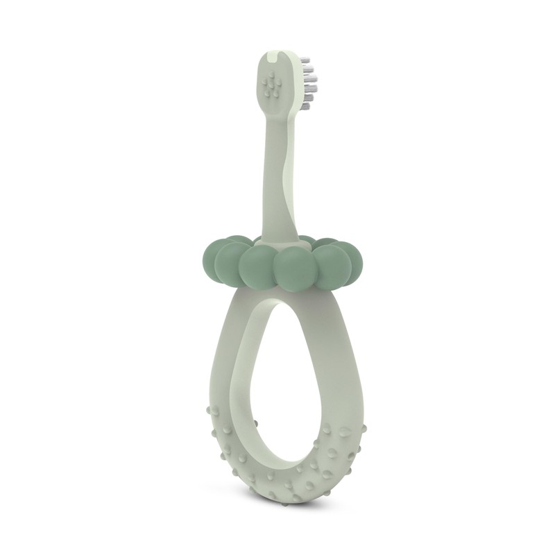 Suavinex Spazzolino da Denti Bambini 0-2 Anni, Verde