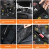 URPOWER 6-in-1 Dog Car Seat Cover for Back Seat, 60/40