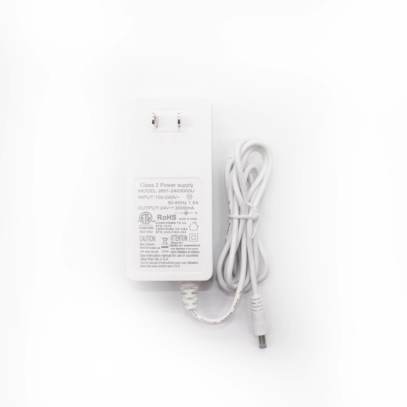 LEDATING 24V 3A Power Adapter for Permanent Outdoor Lights