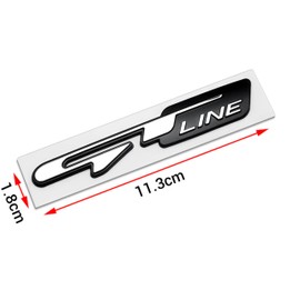 HG Accesorios Emblema Compatible con GT Line