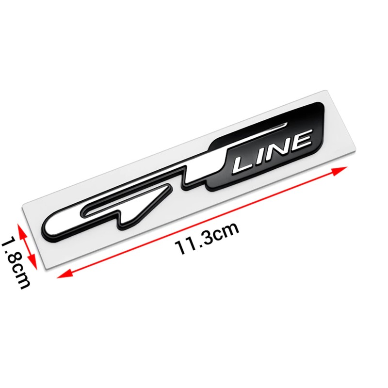 HG Accesorios Emblema Compatible con GT Line