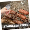 iplusmile 1pc Stainless Steel Dial Thermometer Barbecue Food Thermometer for