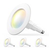 Amico 5/6 inch 5CCT LED Recessed Lighting 4 Pack, 12W=100W,