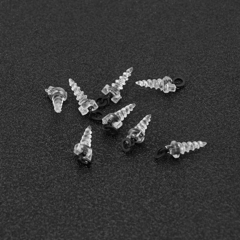 EMSea 50Pcs Fishing Lure Screws Replacement Bait Screws Pop Up