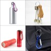 100 Pcs Carabiner Clip,Aluminum Small Mousqueton Mini Carabiner Key Ring