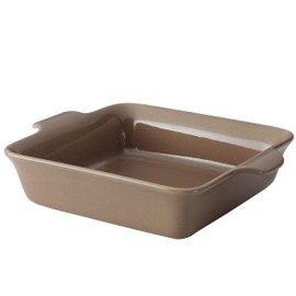 Anolon Vesta Ceramics Square Baker, 9-Inch, Umber