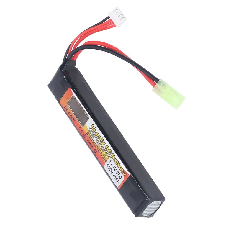 Water Sprayer Lipo Battery 11.1V 25C Discharge Rate 3S 1500mAh